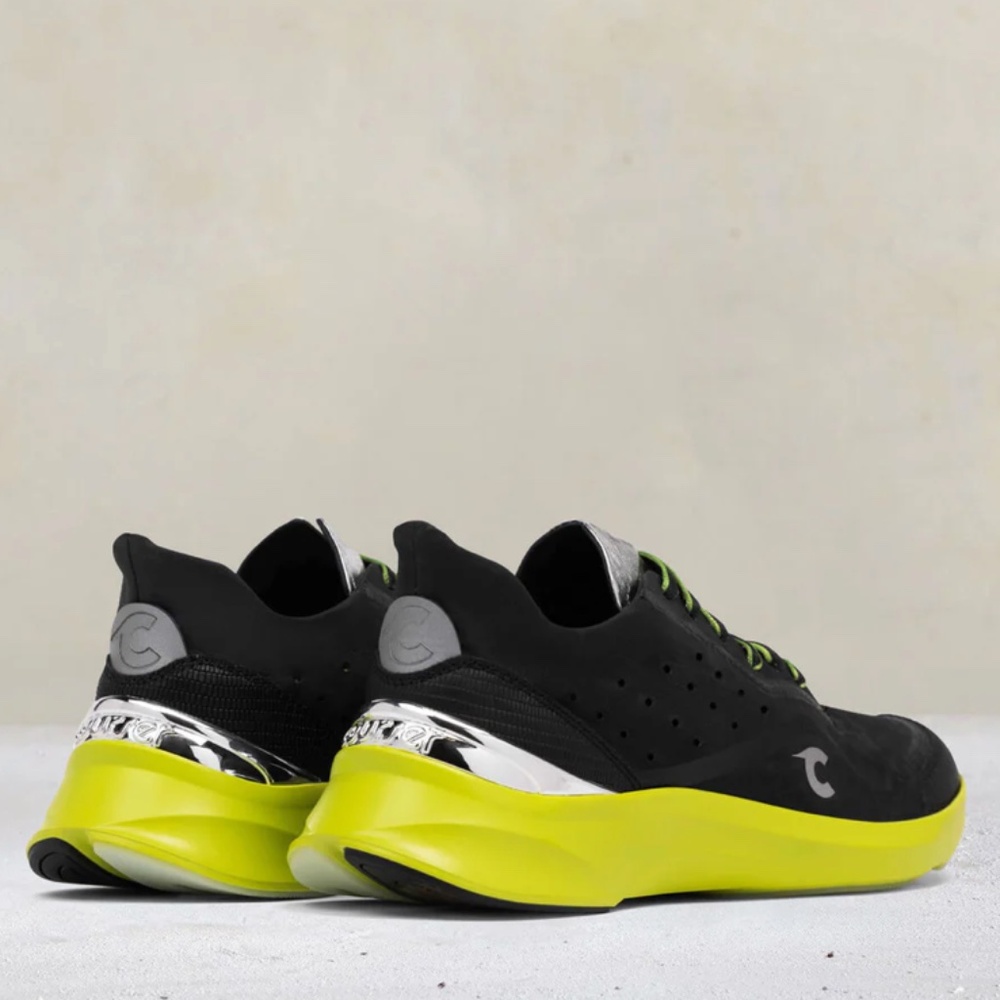 Courser Uno Men's Shoes (Running Sneaker) - Black Luxe